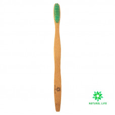 Adult Bamboo Toothbrush - Medium - Green