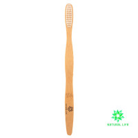 Adult Bamboo Toothbrush - Medium - White